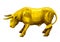 Polygonal golden bull