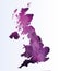 Polygonal map of Britain