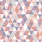 Polygonal rainbow mosaic background. Abstract low poly vector illustration. Triangular seamless pattern. Template