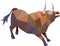 Polygonal vector bull