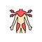 Polymyalgia Rheumatica color line icon. Pictogram for web page