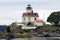 Pomam Rock lighthouse in East Providence, Rhode Island