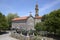 Pombal and Santa Comba Church, Carmota; Coruna