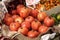 Pomegranate fruit on market