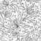 Pomegranate seamless pattern