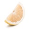 Pomelo slice isolated on a white background