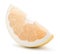 Pomelo slice isolated on a white background