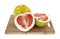 Pommello Fruit Whole Sliced Cutting Board