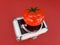 Pomodoro timer - mechanical tomato shaped kitchen timer for cooking or studying