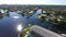 Pompano Beach, Florida, Aerial View, Waterfront View, Amazing Landscape