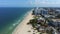 Pompano Beach, Florida`s Atlantic Coast, Amazing Landscape, Drone View