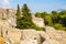 Pompei, excavations of Pompei. Historic roman ruins. Italy.