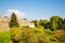 Pompei, excavations of Pompei. Historic roman ruins. Italy.