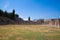 Pompei, excavations of Pompei. Historic roman ruins. Italy.