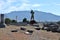 Pompei - Statua di Dedalo al Tempio di Venere dello scultore polacco Igor Mitoraj