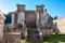 Pompeii, the best preserved archaeological site in the world, Italy. Temple of Iside