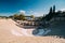 Pompeii, Italy. View Of Great Theatre Of Pompey