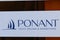 Ponant logo and sign of yacht cruises expeditions