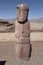 Ponce Monolith in Tiwanaku Tiahuanaco, Bolivia