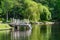 Pond in the Botanical Park of Palanga