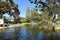 Pond at Chase Palm Park Santa Barbara