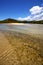 Pond coastline river in the blue madagascar nosy iranja