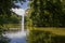 The pond Kahnweiher in the town forest