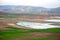 pond and lake in the mountain land