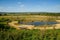 Pond and landscape