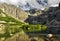 Pond in polish Tatra mountains