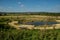 Pond and Pulborough Brooks landscape