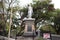 Pondicherry French quarters - street view - statue - Puducherry travel