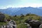 Ponies by the Rosengarten Group, Dolomites