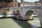 Pons Cestius bridge in Rome, Italy