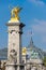 The Pont Alexandre III, Paris, France