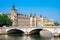 Pont au Change Bridge and Castle Conciergerie, Paris, France