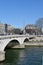 Pont au Change bridge, Paris, with the Fontaine du Palmier fountain behind