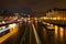Pont au Change in Paris at night