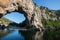 Pont D\'Arc in the Ardeche Gorges (France)