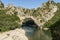 Pont d\'arc over the river Ardeche, South France