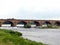 Pont de la Loire, a road bridge that crosses the Loire river in Nevers, France