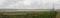 Pont de Normandie bridge in a landscape image with flood plain marshes.