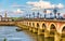 Pont de pierre in Bordeaux - France