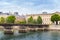Pont des Arts, bridge over the River Seine in Paris