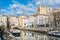 Pont des Marchands in Narbonne, France