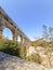 Pont du Gard french roman bridge in Provence in France
