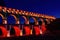 Pont du Gard night