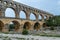 Pont du Gard is the tallest aqueduct and bridge