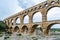 Pont du Gard is the tallest aqueduct and bridge