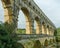 Pont du Gard is the tallest aqueduct built by the Romans in first century AD t